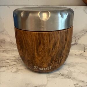 S’Well Eats Insulated Stainless Steel- wood grain color